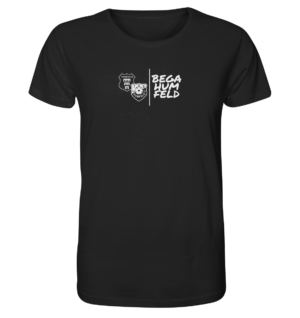 T-Shirt – Bega/Humfeld Schriftzug in Weiß