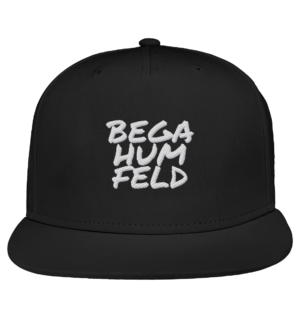 Snapback – Bega/Humfeld Schriftzug in Weiß